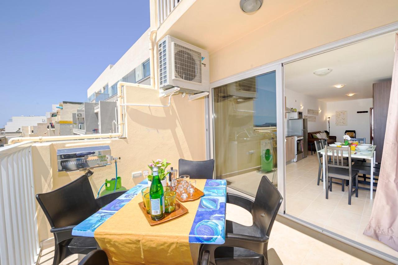 Summer Breeze Apartment With Panoramic Terrace - By Getawaysmalta メーリッハ エクステリア 写真