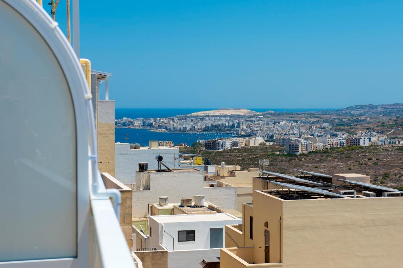 Summer Breeze Apartment With Panoramic Terrace - By Getawaysmalta メーリッハ エクステリア 写真
